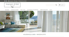 Desktop Screenshot of maisondete.fr