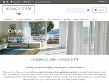 Tablet Screenshot of maisondete.fr